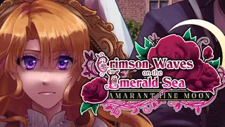 Crimson Waves on the Emerald Sea: Amaranthine Moon