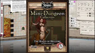 Fantasy Grounds - Mini-Dungeon #016: The Halls of Hellfire (5E)