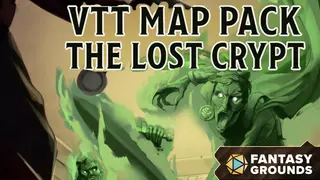 Fantasy Grounds - VTT Map Pack: The Lost Crypt