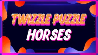 Twizzle Puzzle: Horses