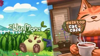 Winmon x Desktop Cat Cafe