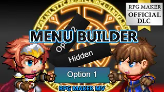 RPG Maker MV - Menu Builder