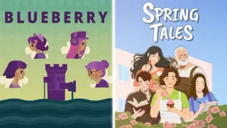 Blueberry + Spring Tales