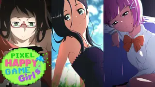 Pixel Happy Game Girls