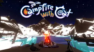 Campfire with Cat