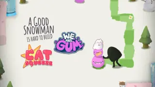 Snowman, Cat and Alien Gum