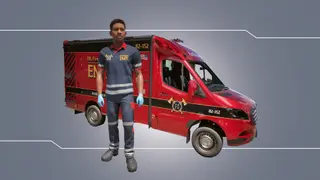 Ambulance Life - Fire Department Cosmetic Pack (Xbox Series)