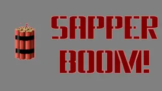 Sapper boom!