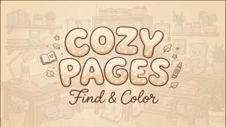Cozy Pages: Find & Color