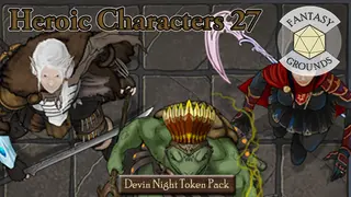 Fantasy Grounds - Devin Night Token Pack 140: Heroic Characters 27