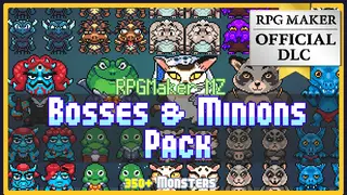 RPG Maker MZ - BOSSES and MINIONS PACK