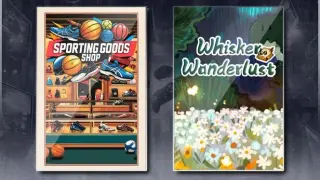 Sporting Goods Shop & Whisker Wanderlust: The Wondrous Journey