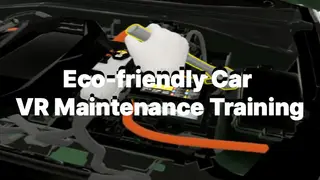 Eco-friendly Car VR Maintenance Training