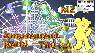 RPG Maker MZ - Amusement park! Tile set