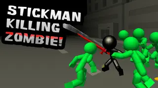 Stickman Killing Zombie