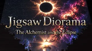 Jigsaw Diorama: The Alchemist and the Eclipse