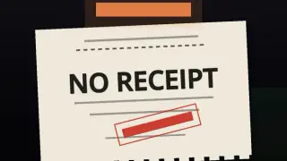 NO RECEIPT