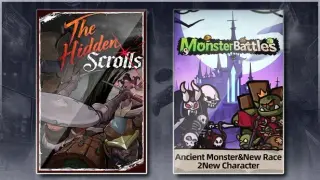 The Hidden Scrolls & Monster Battles