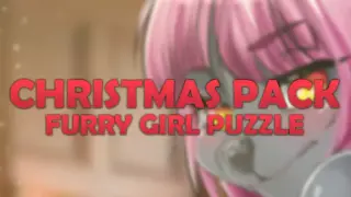 FURRY GIRL PUZZLE - CHRISTMAS PACK💝