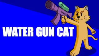 Water Gun Cat