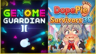 🧬 Genome Guardian 2 × DopePie Survivors 3D 👣