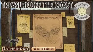 Fantasy Grounds - Pathfinder 2 RPG - Pathfinder Bounty #15: Treasure off the Coast