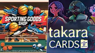 Sporting Goods Shop - Takara Cards