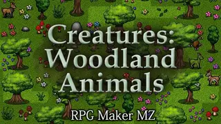 RPG Maker MZ - Creatures: Woodland Animals