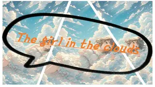 The girl in the clouds