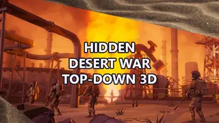 Hidden Desert War Top-Down 3D