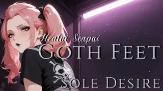 Hentai Senpai: Goth Feet - Sole Desire