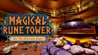 Magical Rune Tower: Sort the Alchemist Tower