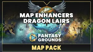 Fantasy Grounds - Map Enhancers Dragon Lairs