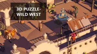 3D PUZZLE - Wild West
