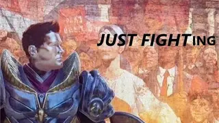 Just fighting