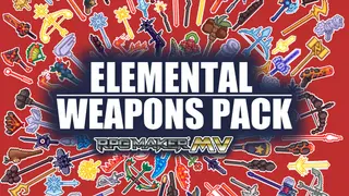 RPG Maker MV - Elemental Weapons Pack