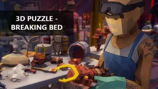 3D PUZZLE - Breaking Bed