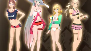 Tales of Zestiria - Seaside Resort Costume Set (Female) - PS4