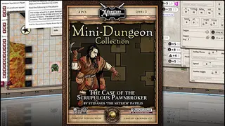 Fantasy Grounds - Mini-Dungeon #013: The Case of the Scrupulous Pawnbroker (PFRPG)