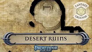 Fantasy Grounds - Pathfinder RPG - Pathfinder Flip-Mat - Desert Ruins