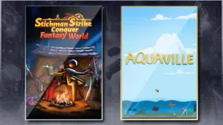 Aquaville&Stickman Strikes: Conquer Fantasy World