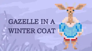 Gazelle in a Winter Coat