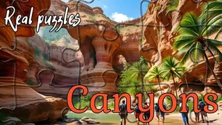 Настоящие пазлы - Каньоны