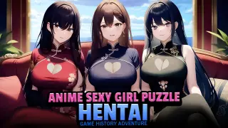 Anime Sexy Girl Puzzle - Hentai Game History Adventure - Switch