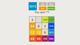 2048 odd numbers 3+3 max - Xbox One