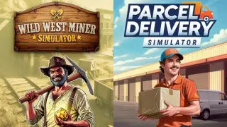 Wild West Miner Simulator & Parcel Delivery Simulator