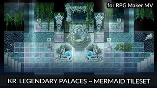 RPG Maker MV - KR Legendary Palaces - Mermaid Tileset