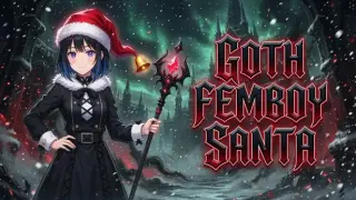 Goth Femboy Santa