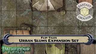 Fantasy Grounds - Pathfinder RPG - Flip-Tiles - Urban Slums Expansion