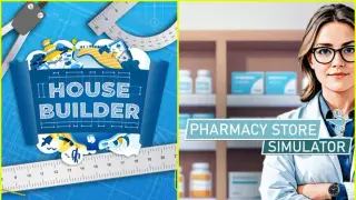 Pharmacy Store Simulator x House Builder